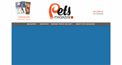Desktop Screenshot of petsmagazine.ca